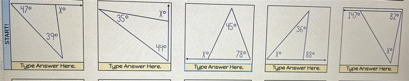 I need how finding the value of X for these boxs?-example-1