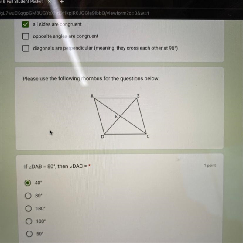 If DAB = 80°, then DAC =-example-1