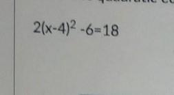 Solve the quadratic equation by the square root method. show all steps.-example-1