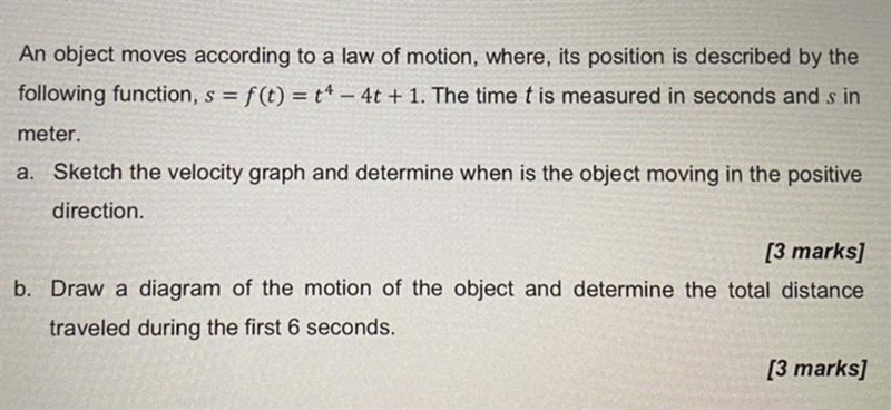 An object moves according to a law of motion, where, its position is described by-example-1