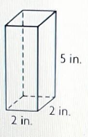 What is the volume of this rectangular prism?A. 9 cu inB. 20 cu inC. 25 cu inD. 20 cu-example-1