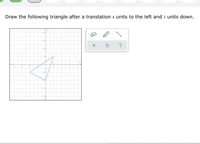 May I please get help with this for I am confused on were I should put the triangle-example-1