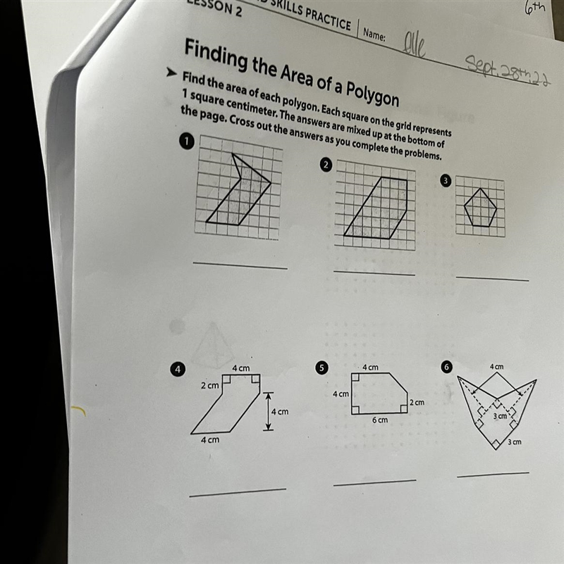 Finding the area of a polygon-example-1