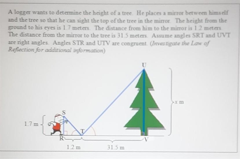 Refer to the scenario below to answer the following questions: (a) Why are triangles-example-1