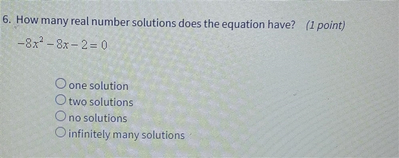 How many real numbers solutions does the equation have ​-example-1