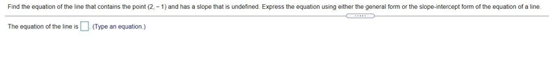 Find the equation of the line that contains the point (2,-1) and has a slope that-example-1