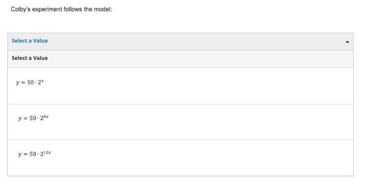 Part A: Colby's experiment follows the model:Part B: Jaquan's experiment follows the-example-2