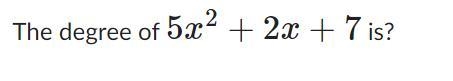 I need help to find the degree-example-1