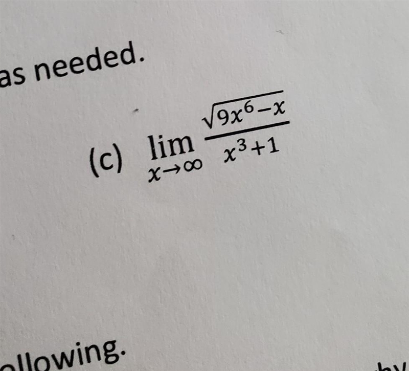 Need help with the limit sq root. would like explanation too please.-example-1