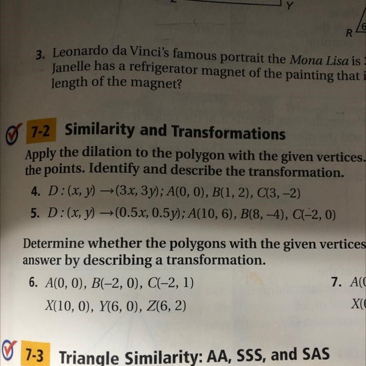 Can you help me apply the dilation to the polygon with the given vertices. Name the-example-1