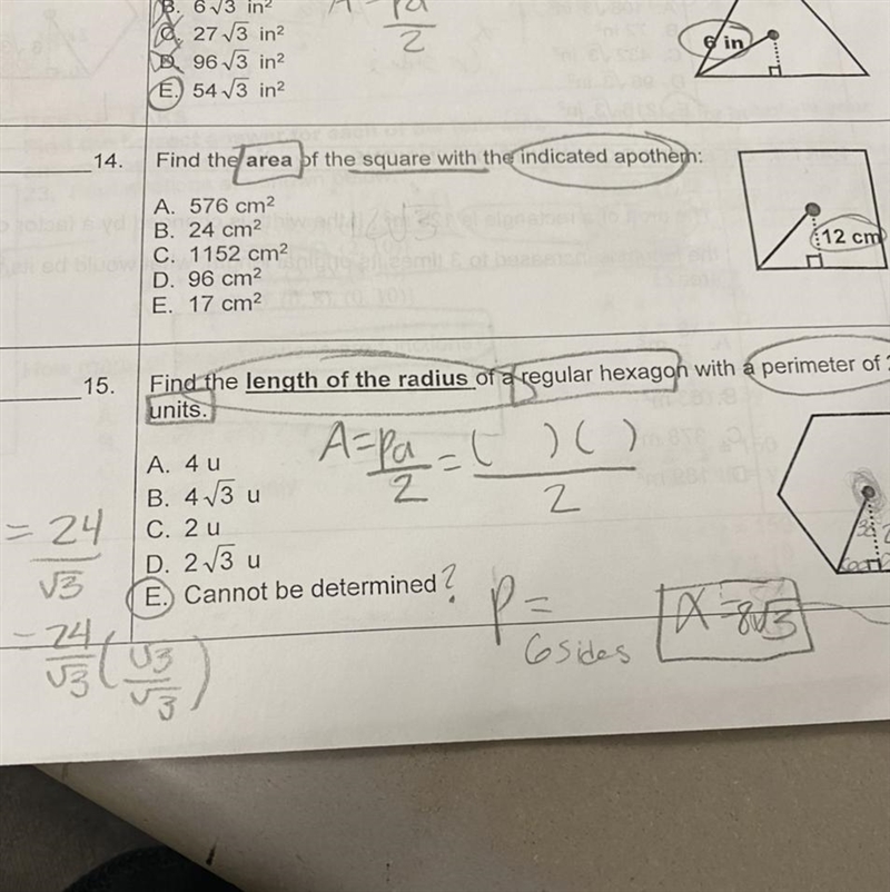 WHATS NUMBER 14 ???THIS IS GEOMETRY BTW-example-1