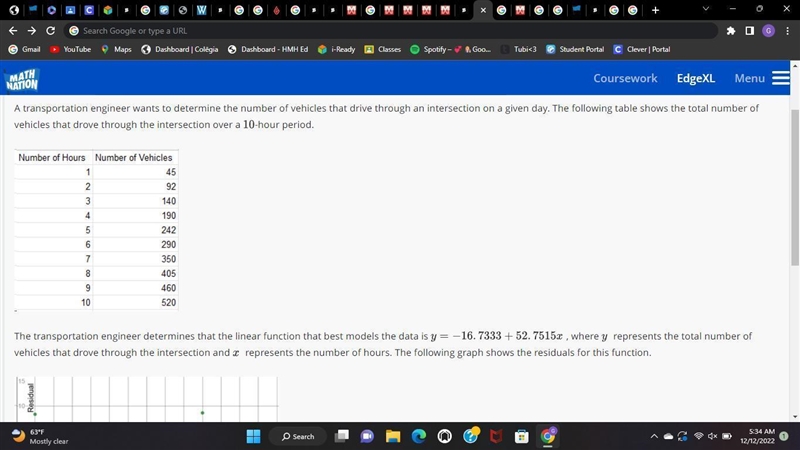 A transportation engineer wants to determine the number of vehicles that drive through-example-1