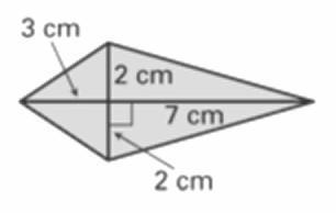 Referring to the figure, find the area of the quadrilateral shown.-example-1