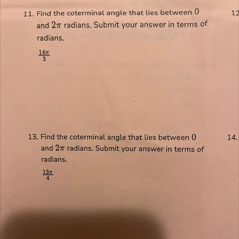 Algebra 2 and geometry is part of this. On question 11-example-1