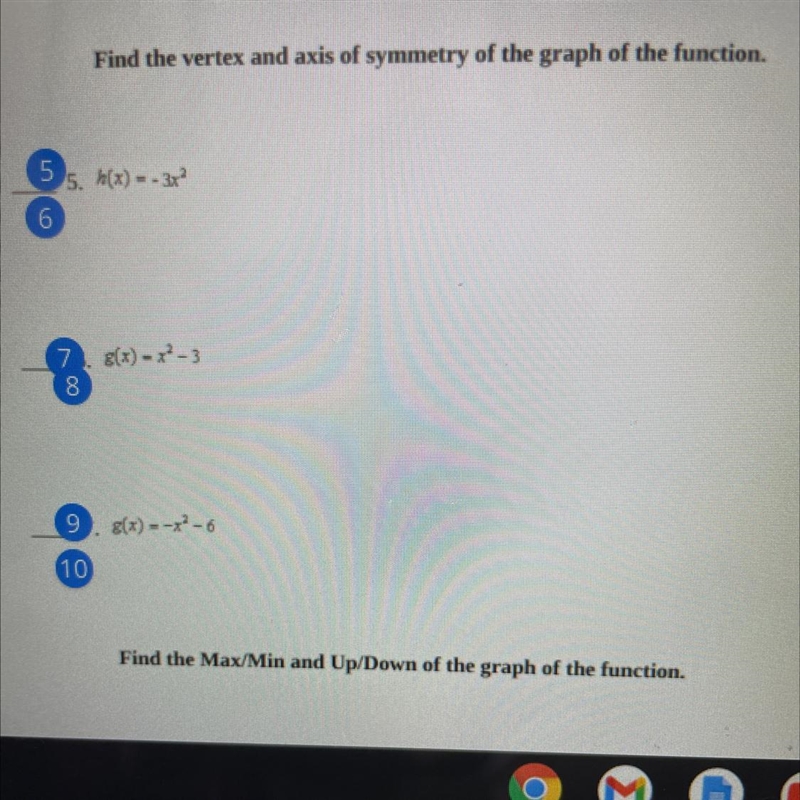 I need help with number 5 the one in black-example-1