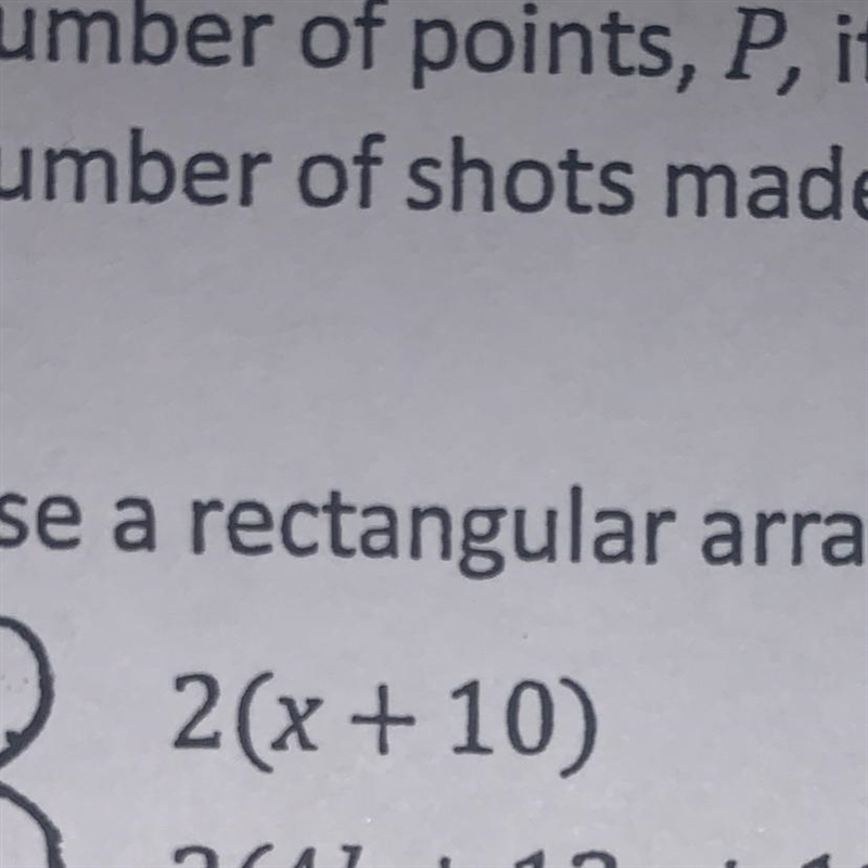 Use a rectangular array to write the products in standard form-example-1