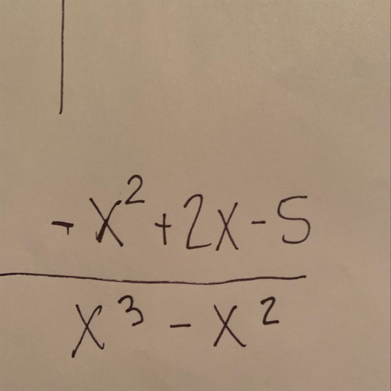 What is the rational expression as a sum of partial fractions?-example-1