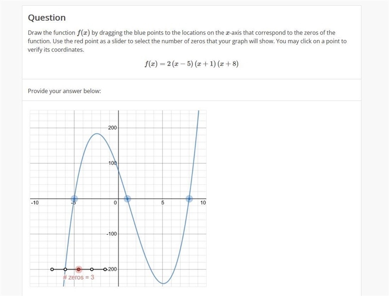 Check PictureDraw the function f(x) by dragging the blue points to the locations on-example-1