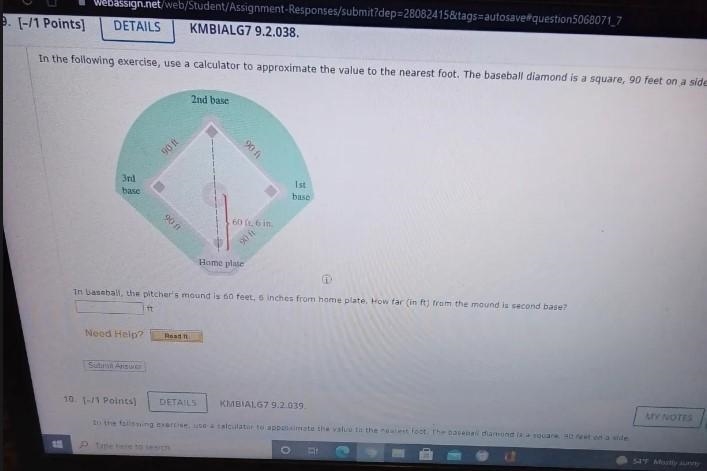 +in the following exercise use a calculator to approximate the value to the nearest-example-1