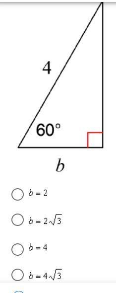 Solve for the short leg of the 30-60-90 triangle.-example-1