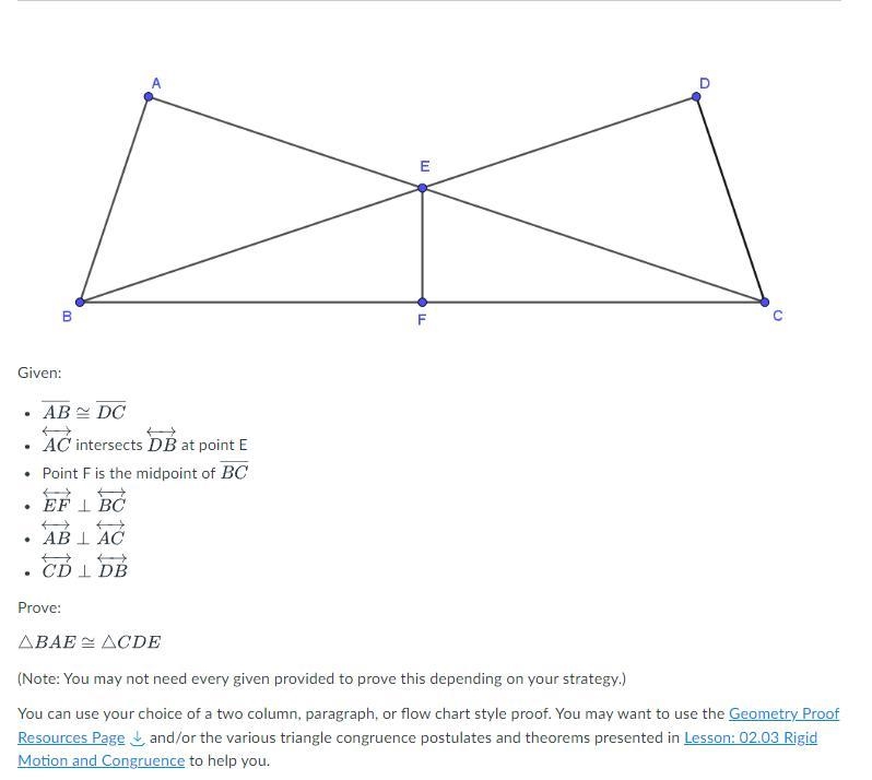 PS Unit 02: Prove These Triangles are Congruent please help I need this within the-example-1