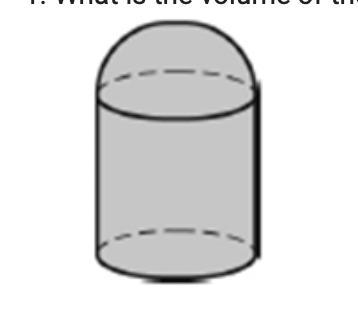 What is the volume of the composite figure if both the height and the diameter of-example-1