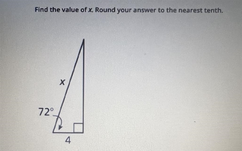 Find the value of x round to the nearest 10th-example-1