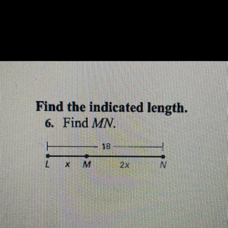 I need to know what x equals and what MN equals PLS HELP-example-1