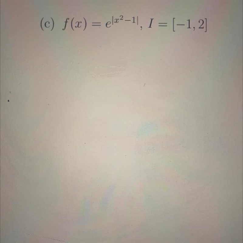 I’m trying to find the absolute Max and min, I can’t figure out how to do the derivative-example-1