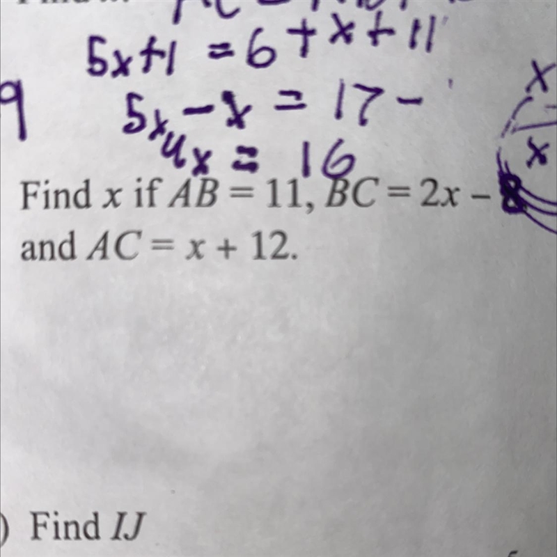 Points a b and c are collinear. Point b is between a and c. Draw a picture, write-example-1