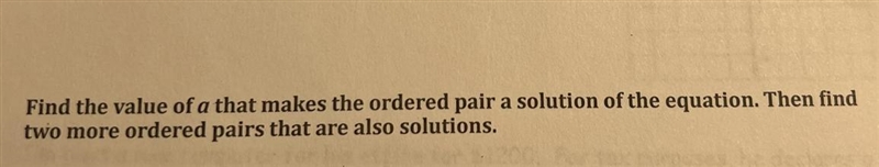 Pleaseeeeee help 2x+7y=-5;(a,1)-example-1