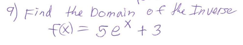 9) Find the domain of the inverse-example-1