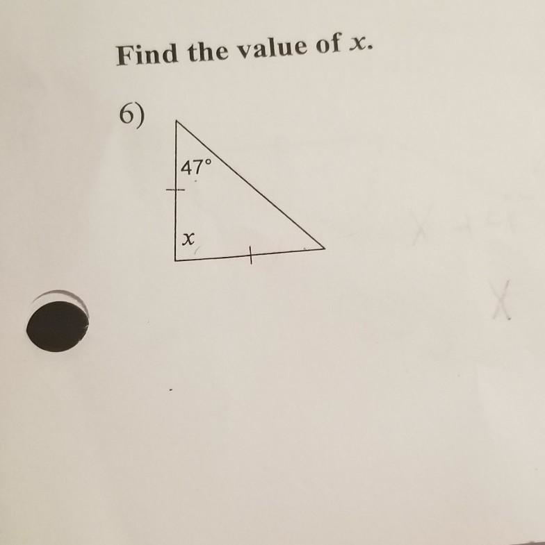 Can anyone help me find x, please?​-example-1