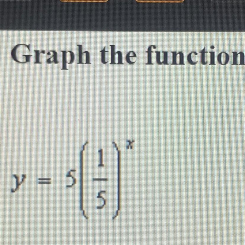 I need help choosing the right graph for the function please help me.-example-1