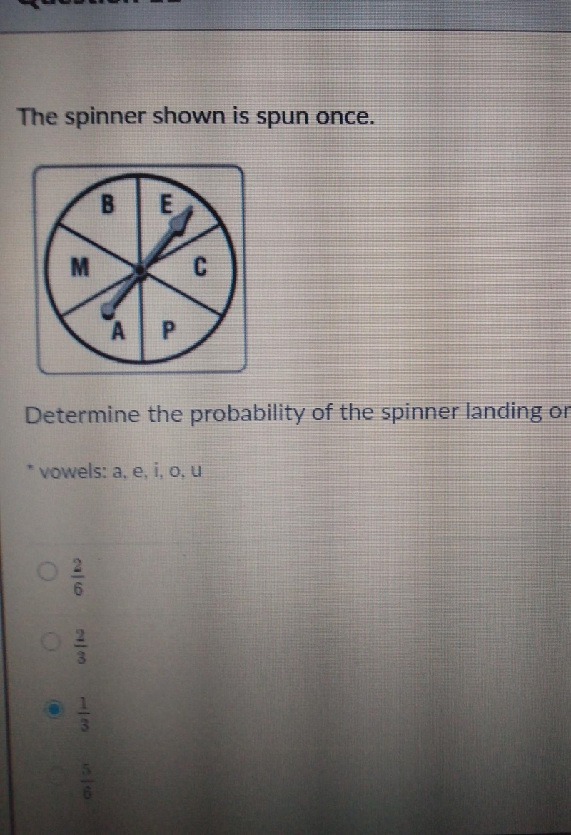 I couldn't get all of it in the photo but it basically asks you to determine the probability-example-1