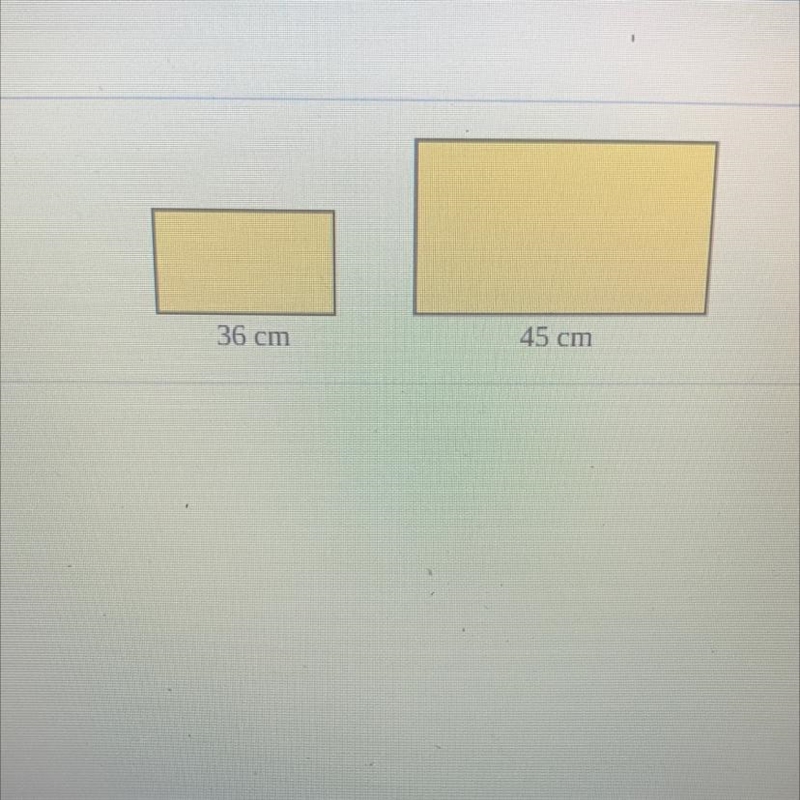 The figures to the right are similar. Compare the first figure to the second. Give-example-1