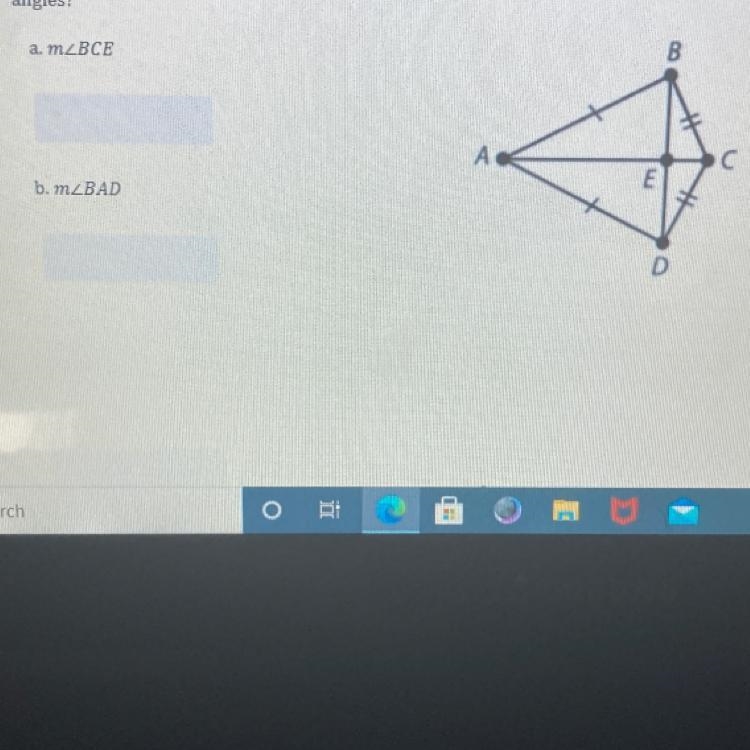 Quadrilateral ABCD is shown if m-example-1