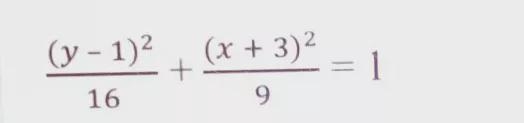 Question 9: Identify the co-vertices. *A. (-3, 4) and (-3, -2)B. (0, 1) and (-6, 1)C-example-1