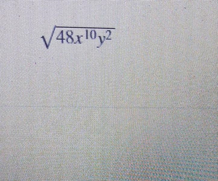 Simply the following expression. Assume that all variables are positive.-example-1