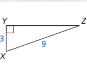 Solve the right triangle. Round decimal answers to the nearest tenth.find YZfind angle-example-1