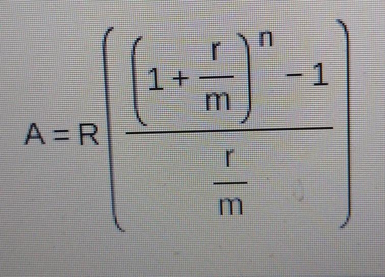 find the value of the ordinary annuity at the end of the indicated time period. The-example-1