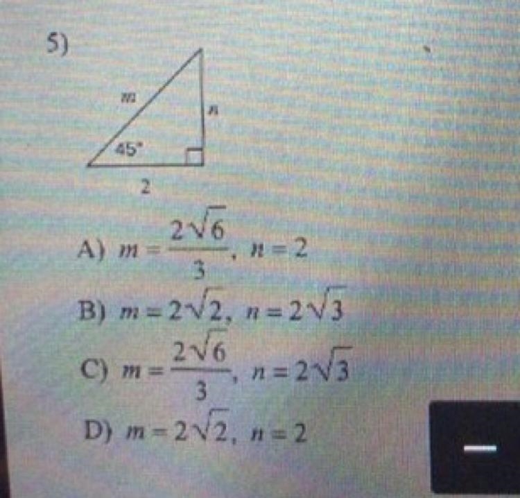 Hey guys can anyone help me find the missing side length pls and ty-example-1