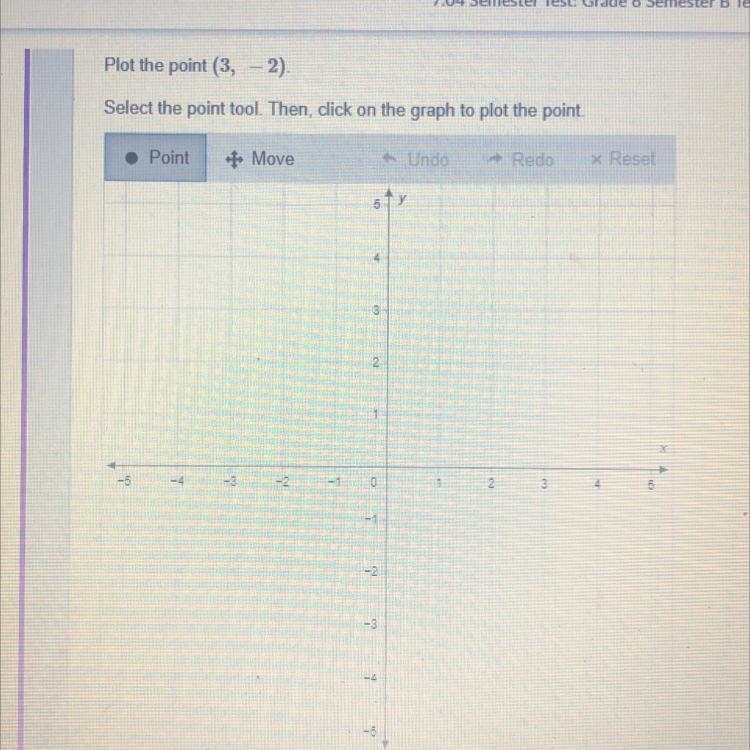 Plot the point (3, - 2 .-example-1