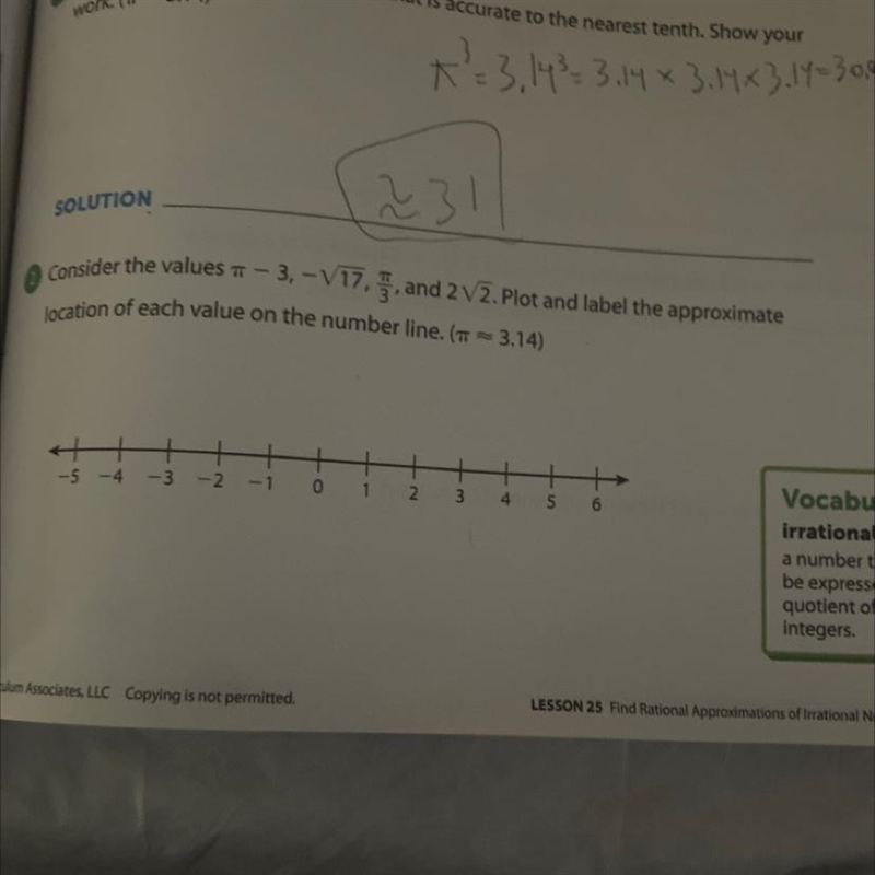 Please solve this problem and plot them on a number line please-example-1