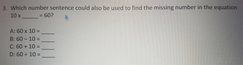 Which number sentence could also be used to find the missing number in the equation-example-1