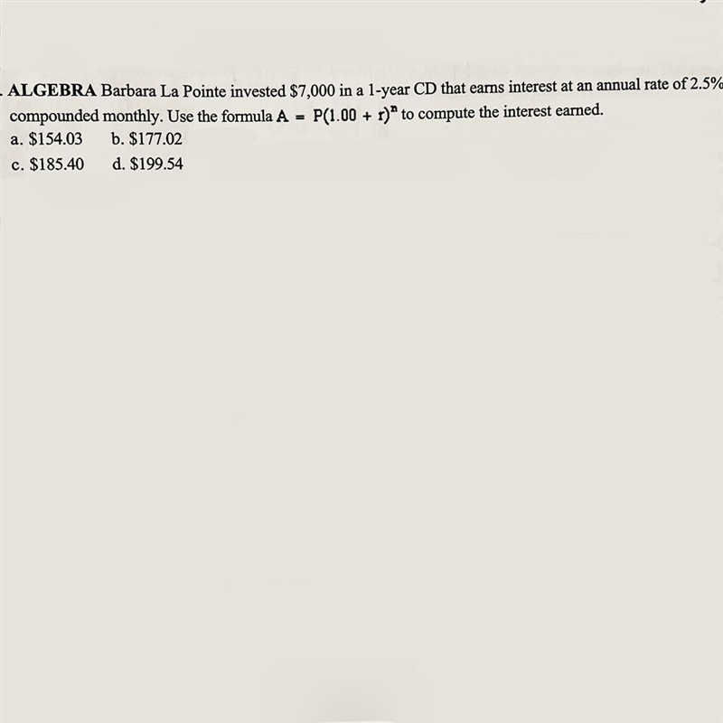 Please help me with this question in business math. I don't know how to solve it thank-example-1