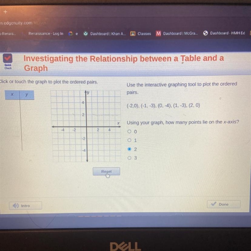 I need to know how to plot the ordered pairs and to find how many points lie on the-example-1