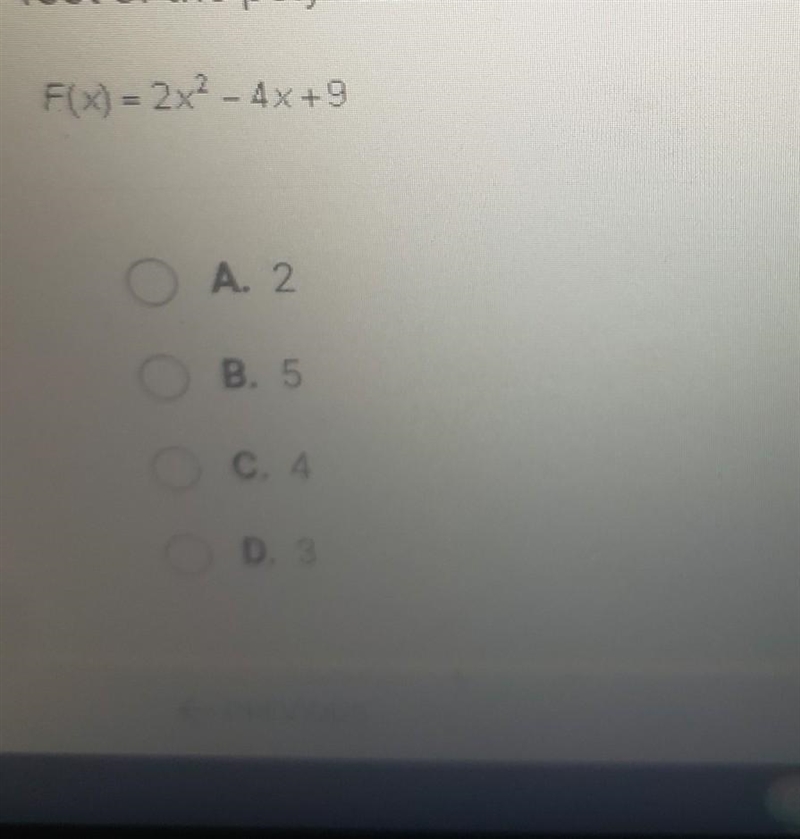 When using the rational root theorem, which of the following is a possible root of-example-1