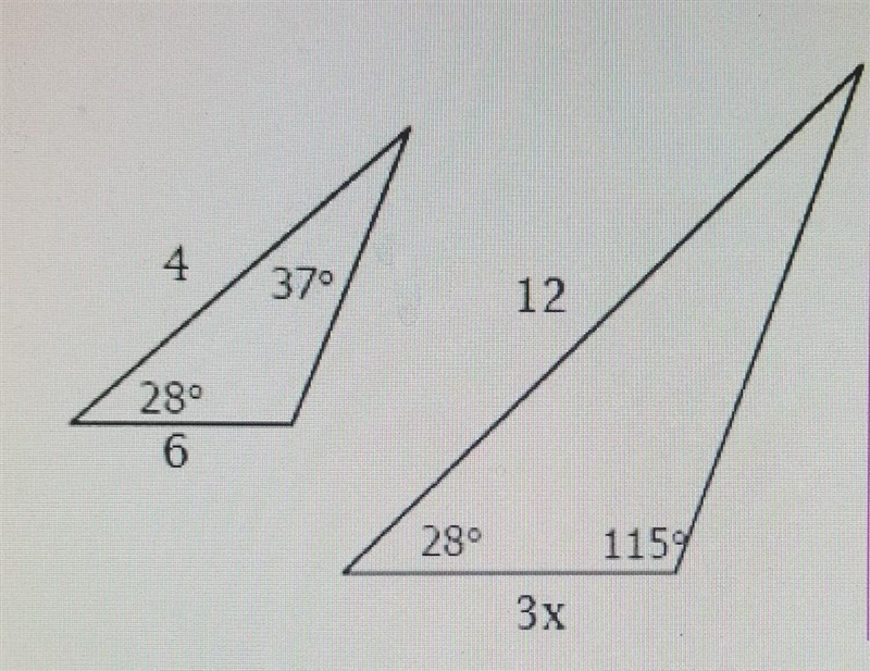 What is x? if necessary, round to the nearest tenth.​-example-1