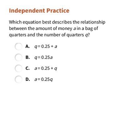 Which equation best describes the relationship between the amount of money a in a-example-1